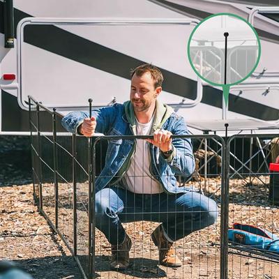 Show full view: FXW Outdoor Dog Playpen Replacement Stakes, 9 count, 45-in slide 5 of 5