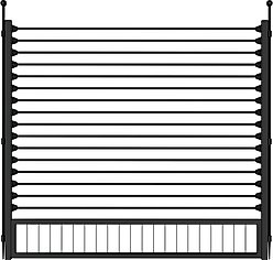 FXW RV Step Grid for Dog Playpen, Black
