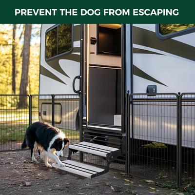 Show full view: FXW RV Step Grid for Dog Playpen, Black slide 2 of 7