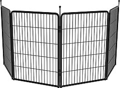 FXW Instant Outdoor Dog Playpen, Black, 45-in, 4-panel