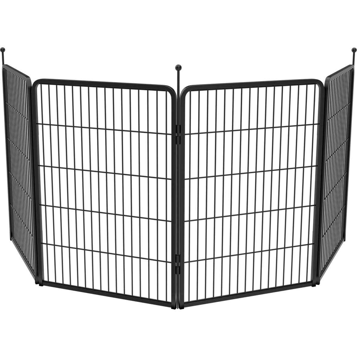 FXW Instant Outdoor Dog Playpen, Black, 45-in, 4-panel