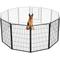 Show in main carousel: FXW Rollick Indoor & Outdoor Dog Playpen, Black, 45-in, 4-panel slide 1 of 7