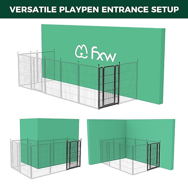 FXW Rollick Indoor & Outdoor Dog Playpen