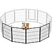 Show in main carousel: FXW Rollick Indoor & Outdoor Dog Playpen, Black, 32-in, 4-panel slide 1 of 7