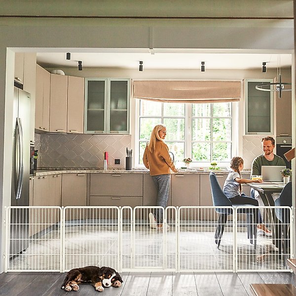 Show full view: FXW Indoor Playpen with Gate, White, 32-in, 8-panel slide 6 of 7