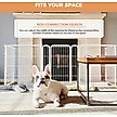 Show in main carousel: FXW Indoor Playpen with Gate, White, 32-in, 8-panel slide 3 of 7