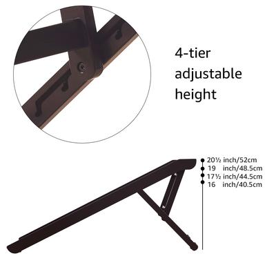 Show full view: Unipaws Foldable Wooden Dog & Cat Ramp, Plus, Espresso slide 5 of 9