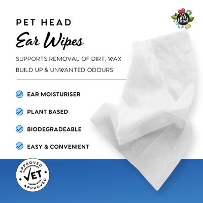 Show full view: Pet Head Dog Ear Wipes, 30 count slide 5 of 8