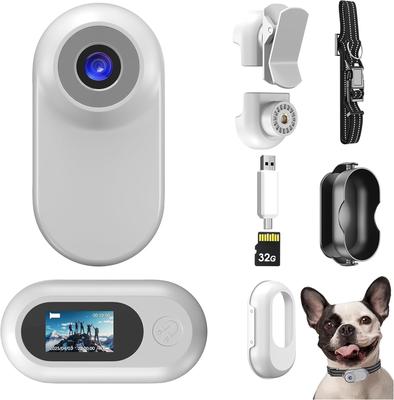 Show full view: MEGAPAWS Collar-Mounted Wireless Mini Video Recording Easy to Attach Pet Action Camera slide 9 of 11