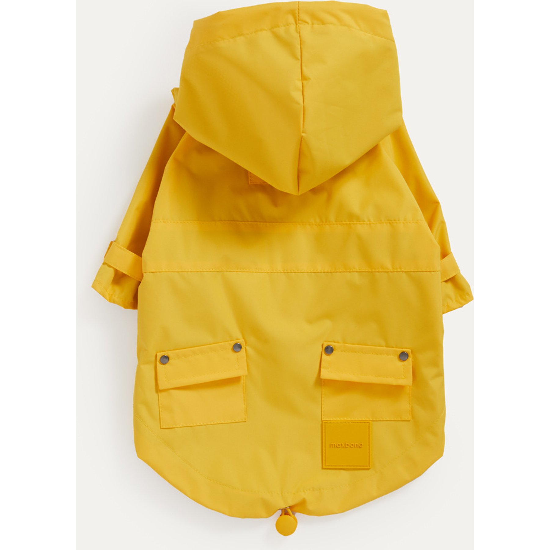 maxbone Talon Dog Raincoat, Yellow, Medium