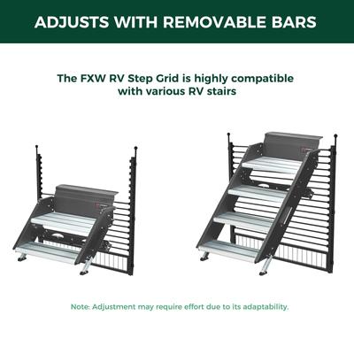 Show full view: FXW RV Step Grid for Dog Playpen, Black slide 5 of 7
