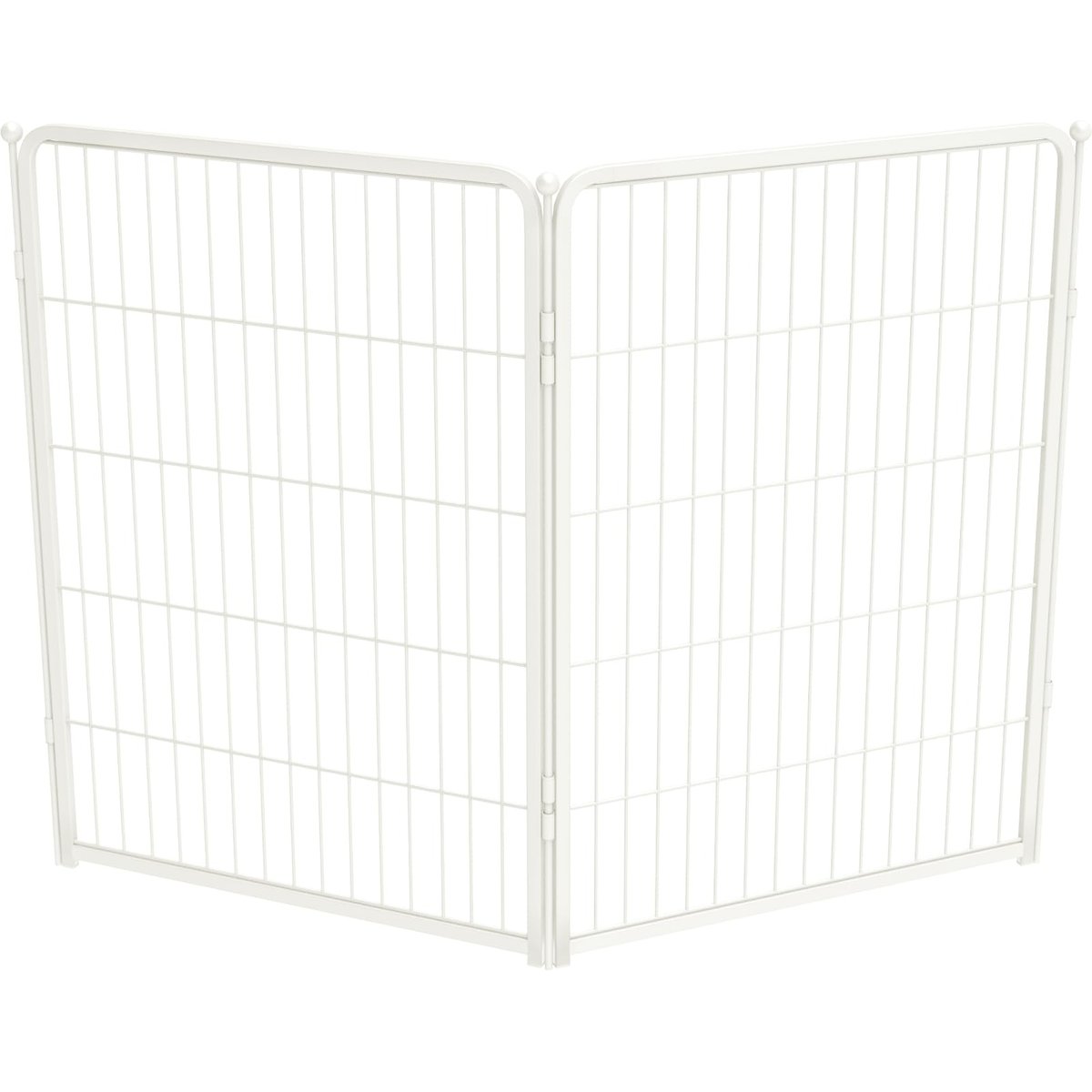 FXW Homeplus Indoor Dog Playpen, White, 40-in, 2-panel