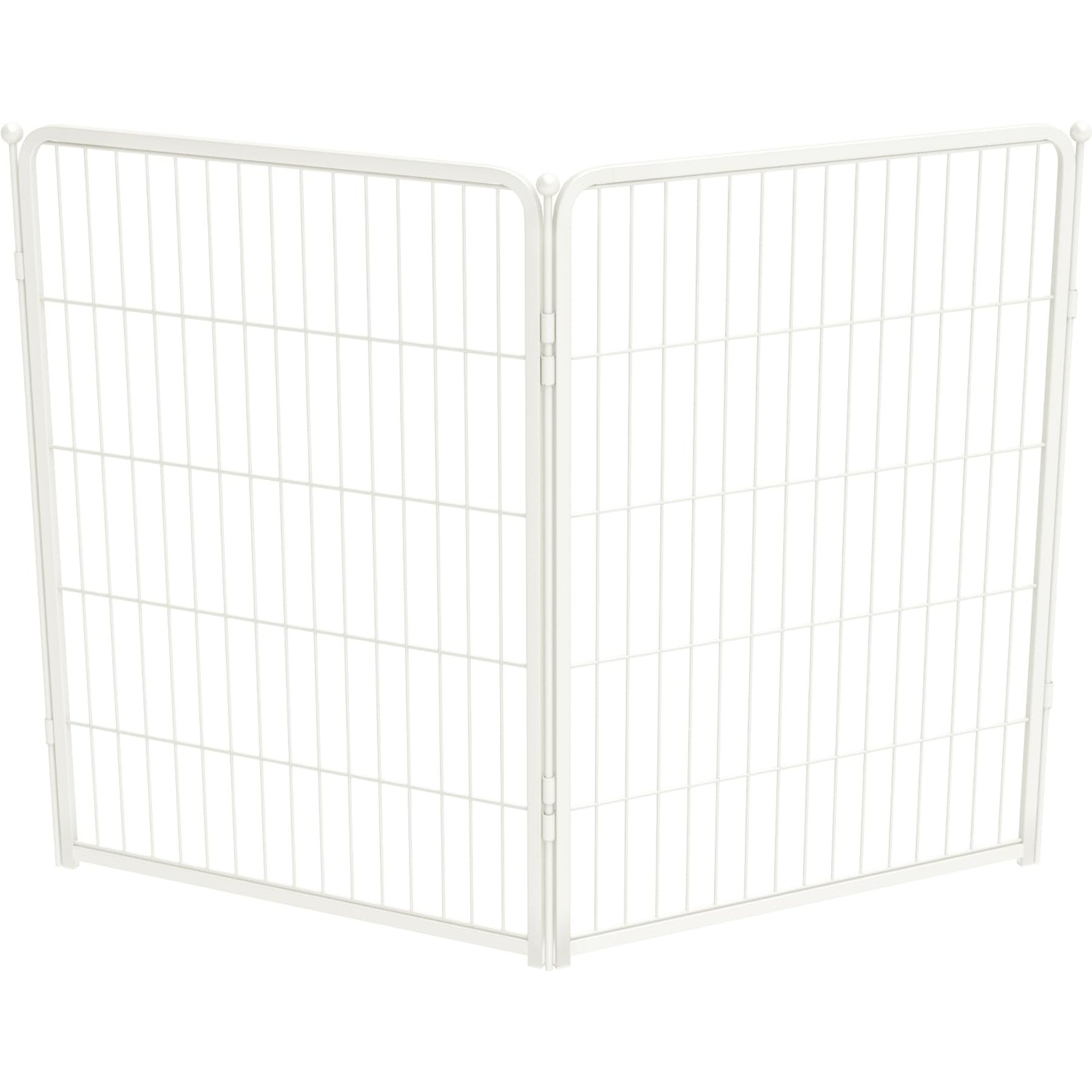 FXW Homeplus Indoor Dog Playpen, White, 40-in, 2-panel