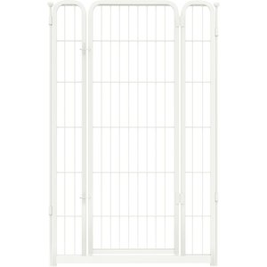 FXW Homeplus Indoor Dog Playpen, White, 45-in, 1-gate