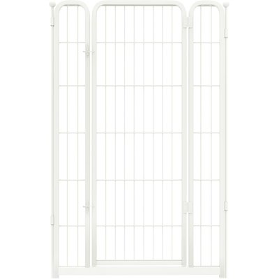 FXW FXW Homeplus Indoor Dog Playpen, White, 45-in, 1-gate