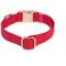 Show in main carousel: Sunny Tails Cloud Waterproof Dog Collar, Cherry Red, Medium: 12 to 18-in neck, 3/4-in wide slide 5 of 6