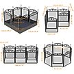 Show in main carousel: BingoPaw Heavy Duty 8 Panel Metal Dog Playpen slide 5 of 10