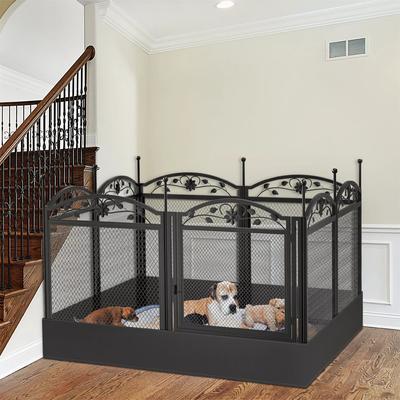 Show full view: BingoPaw Heavy Duty 8 Panel Metal Dog Playpen slide 2 of 10