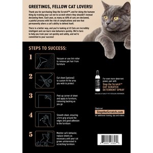 Emmy's Best Pet Products Stop the Scratch Double-Sided Sticky Furniture Protector Sheets, 18 count