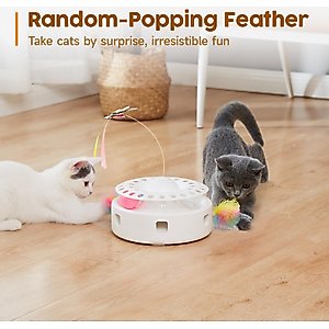 Potaroma 3 in 1 Automatic Interactive Butterfly Cat Toy