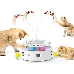 Potaroma 3 in 1 Automatic Interactive Butterfly Cat Toy