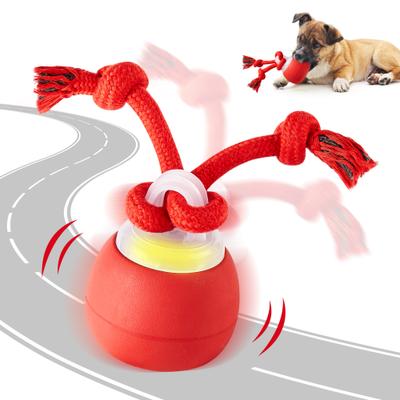 Show full view: Potaroma Interactive Rechargeable Squeaky Dog Ball Toy, Red, Red slide 7 of 8