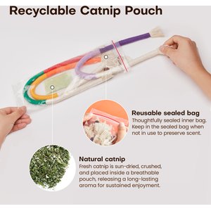 Potaroma Chew Ropes Cat Toy, 3 count