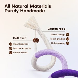 Potaroma Chew Ropes Cat Toy, 3 count