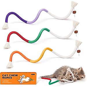 Potaroma Chew Ropes Cat Toy, 3 count
