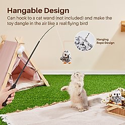 Potaroma Snowy Owl Cat Toy slide 2 of 7