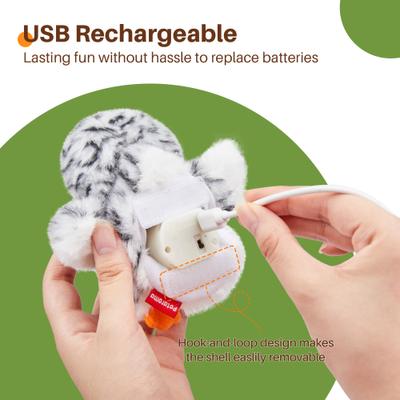 Show full view: Potaroma Snowy Owl Cat Toy slide 8 of 8