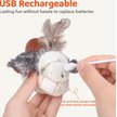 Show in main carousel: Potaroma Rechargeable Flapping Bird Sparrow Cat Toy slide 5 of 7