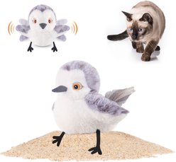 Potaroma Rechargeable Flapping Bird Sandpiper Cat Toy