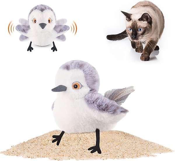 Show full view: Potaroma Rechargeable Flapping Bird Sandpiper Cat Toy slide 1 of 8