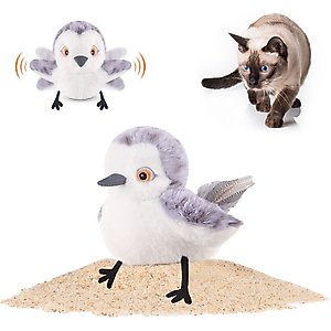 Potaroma Rechargeable Flapping Bird Sandpiper Cat Toy