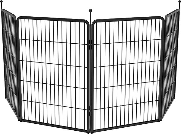 Show full view: FXW Instant Outdoor Dog Playpen, Black, 40-in, 4-panel slide 1 of 5