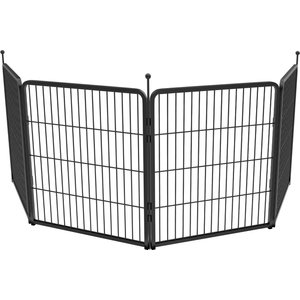 FXW Instant Outdoor Dog Playpen, Black, 32-in, 4-panel
