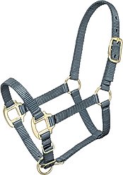 Tough1 Premium Horse Halter, Grey, Miniature - Medium