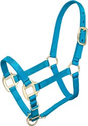 Tough1 Premium Horse Halter, Turquoise, Miniature - Medium