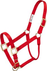 Tough1 Premium Horse Halter, Red, Horse
