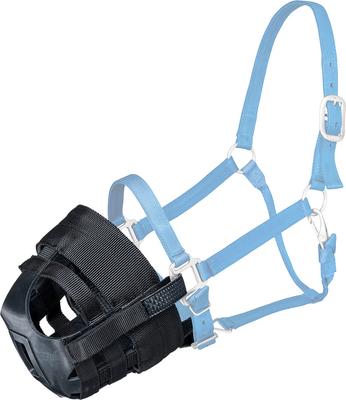 Show full view: Tough1 Easy Breathe Horse Grazing Muzzle Attachment, Black, Large Horse slide 3 of 4