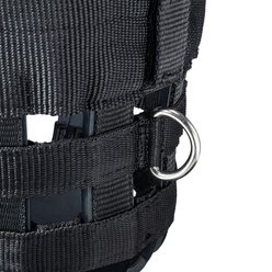 Tough1 Easy Breathe Horse Grazing Muzzle Attachment, Black, Horse slide 2 of 4