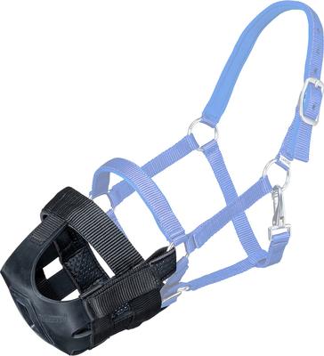 Show full view: Tough1 Easy Breathe Horse Grazing Muzzle Attachment, Black, Miniature slide 3 of 4