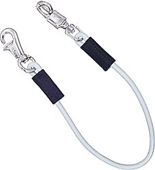 Tough1 Bungee Horse Trailer Tie, White