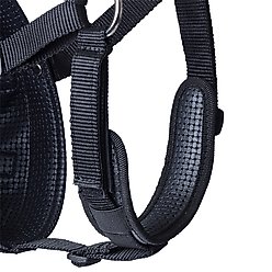 Tough1 Deluxe Easy Breathe V-Nose Horse Grazing Muzzle, Black, Small Horse slide 2 of 3