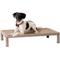 Show in main carousel: Snorehound Chew-Proof Aluminum Frame Elevated Dog Bed, Barking Brown, Small slide 1 of 2