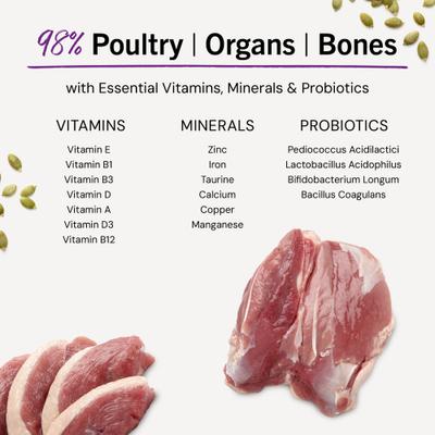 Show full view: Stella & Chewy's Duck Duck Goose Dinner Morsels Freeze-Dried Raw Cat Food, 3.5-oz bag slide 9 of 13