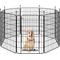 Show in main carousel: Yaheetech Foldable Dog Playpen, Black, 8-Panel, 31.5-in slide 1 of 6