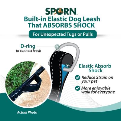 Show full view: Sporn Child Co-Walk Dog Training Leash, Standard, Black slide 4 of 9