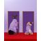 Show in main carousel: maxbone Valentine's Day x Love Is Blind Jumper Dog Sweater, Purple, Small slide 5 of 5